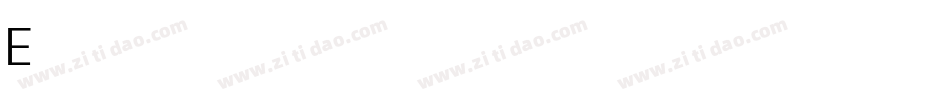 Eric Medium字体转换